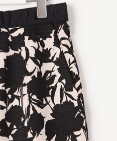 自由区 【Premium Collection】シャドウフラワープリント スカート