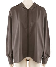 San-ai Resort（三愛水着楽園） 【UPF50+UVカット率最高指数】水陸両用指穴付き　ゆるっと着れるふんわりシルエットパーカーM・L【Big Apple's（ビッグアップルズ）】