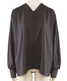 San-ai Resort（三愛水着楽園） 【UPF50+UVカット率最高指数】水陸両用指穴付き　ゆるっと着れるふんわりシルエットパーカーM・L【Big Apple's（ビッグアップルズ）】