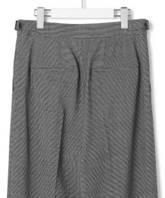 ICB 【UVカット・洗える】ウール2WAYストレッチ ワイドパンツ