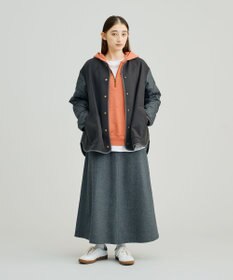 J.PRESS YORK STREET 【WOMEN】キルト×ジャージ ブルゾン