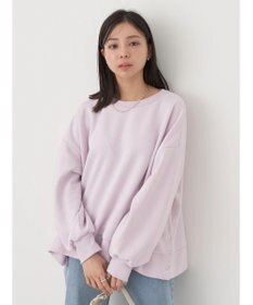 earth music&ecology サイドボタンダンボールプルオーバー