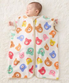 MIKI HOUSE HOT BISCUITS カラフルビーンズ フリース素材 スリーパー