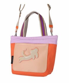 tsumori chisato CARRY キラミックスコンビ トートバッグ 2wayショルダー ネコ Sサイズ