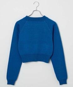 WEGO ジャガードショートニットプルオーバー