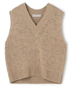 UNFILO テープヤーンニット ベスト