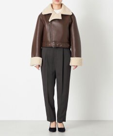 NAVE 【Nave】ヴィーガンムートン ライダースジャケット