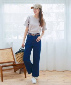 Tiaclasse シーグラスチェックバッグ