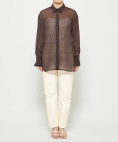 uncrave シアードットジャガード シャツ