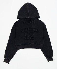 WEGO グラフィックショートプルパーカー