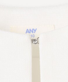 ANY KIDS 【2点セット】リボンボレロジャケット+シフォンプリーツ ワンピース