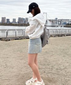 WEGO 【日焼け対策/セットアップ対応】ラッシュガードシャーリングパーカー