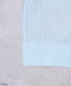 earth music&ecology スティッチ／刺繍ハートボタンニットポロシャツ