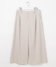J.PRESS LADIES 【人気素材】セルロースリネンストレッチ クロップド パンツ