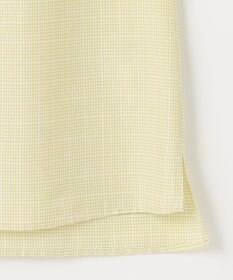 J.PRESS LADIES S 【洗える】セルロース チェック スタンドカラー ブラウス