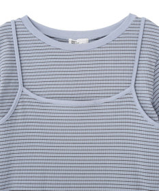 CRAFT STANDARD BOUTIQUE 2点セット/ボーダーキャミ+Tシャツ