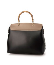 UNBILLION cachecache バンブーハンドルフラップショルダー