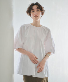 #Newans 【イージーケア】ラグランスリーブステッチブラウス