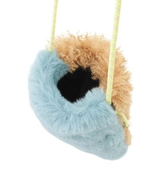 MOONBAT 【ファーバッグ 】2WAYスマートフォンポシェット  フェイクファー