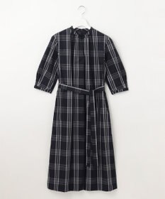 J.PRESS LADIES L 【洗える】コンパクトチェック ワンピース