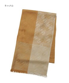 MOONBAT FURLA シルクカシミヤジャカードストール／幅55cm