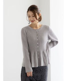 Te chichi モールペプラム2WAYニット