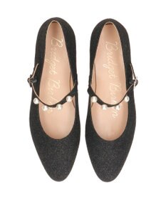 Bridget Birkin 【Bridget Birkin】パールストラップメリージェーンパンプス