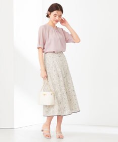 ANY SIS 【美人百花6月号掲載】シアーストライプ ブラウス