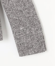 J.PRESS LADIES 【セットアップ対応】Light Tweed ノーカラー ジャケット