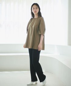 #Newans 【イージーケア】ラグランスリーブステッチブラウス