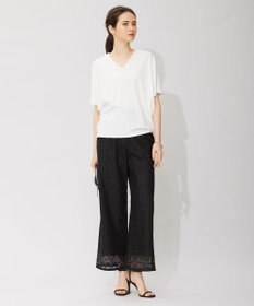 ICB L 【洗える】VIS/NYハイゲージ Vネックプルオーバー