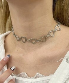 WEGO Lメタルハートチョーカー