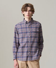 J.PRESS MEN ストレッチ コットンネルシャツ