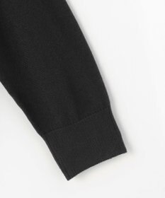 23区GOLF 【MEN】ロゴチェックジャガード　クルーネック ニット