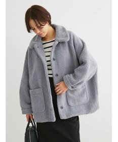 Green Parks 衿付きボアブルゾン