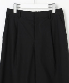 J.PRESS LADIES 【人気素材】セルロースリネンストレッチ クロップド パンツ