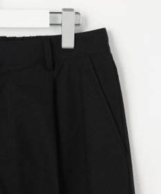 J.PRESS LADIES 【人気素材】セルロースリネンストレッチ クロップド パンツ