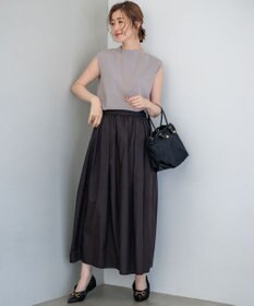 23区 S 【洗える】ナイロンコットンポプリン スカート