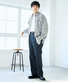 WEGO タックツイルトラウザー