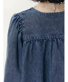 CRAFT STANDARD BOUTIQUE デニムギャザーヨークブラウス