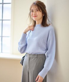 ANY SIS S 【洗える】スフレボトルネック ニット