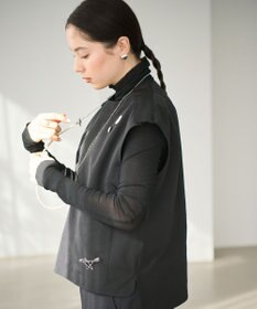 #Newans 【ANSWER for アクセサリーLOVER】ビッグポケットベストブラウス