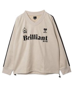 WEGO 【ユニセックス着用ITEM】フェイクスウェードグラフィックプルオーバー