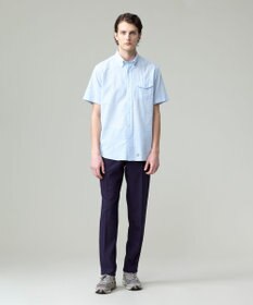 J.PRESS MEN 真夏を乗り切る爽快感と機能性【吸水速乾 / 接触冷感 / 高通気性 / ウォッシャブル】サッカー シャツ / B.D.