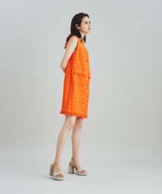 GRACE CONTINENTAL ツイードミニワンピース