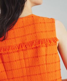 GRACE CONTINENTAL ツイードミニワンピース