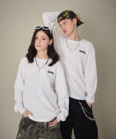 WEGO 【ユニセックス着用ITEM】ワッフルロゴT（長袖）