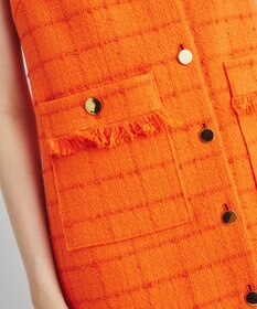 GRACE CONTINENTAL ツイードミニワンピース