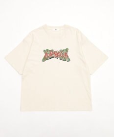 WEGO 【ユニセックス着用ITEM/MLサイズ展開】コンパクトフィットピグメントグラフィックT（SS）