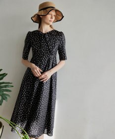 TOCCA 【UV99%以上カット・吸水速乾・抗菌防臭・洗える・サイズ調整可】FRILL HAT ハット